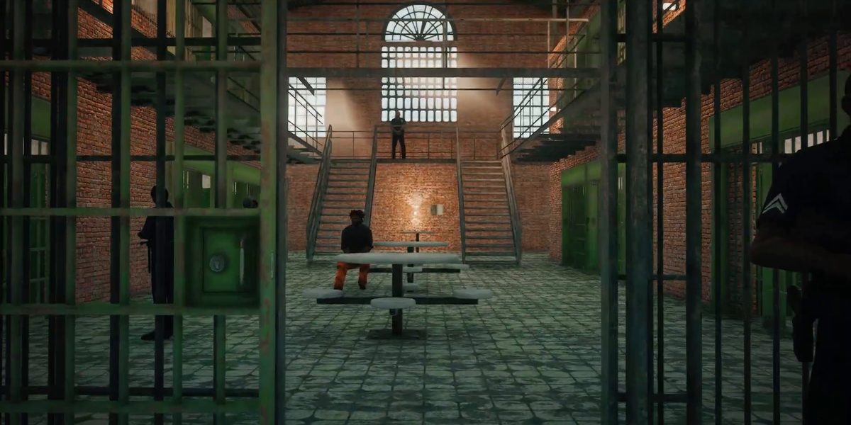 Alcatraz — In-game view from the official trailer