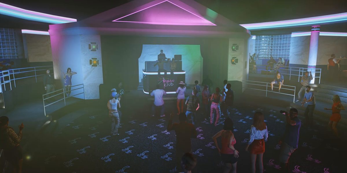 Malibu Club — In-game view from the official trailer