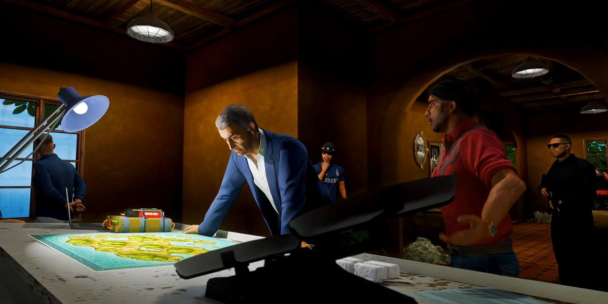 Narcos Island — In-game view from the official trailer